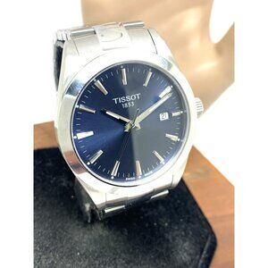 Tissot Men's Watch Swiss Quartz Blue Dial Silver Stainless Steel T1274101104100